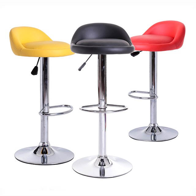 Contemporary Stylish Design Gas Lift Bar Chair Swivel Stools D-E051