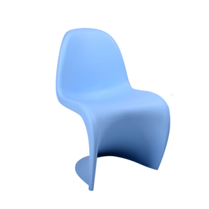 Blue PVC Conference use Panton Chair