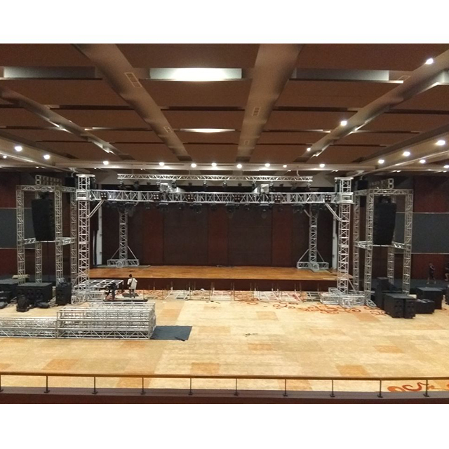 Indoor Heavy-duty Aluminum Box Truss Structure with Led Truss
