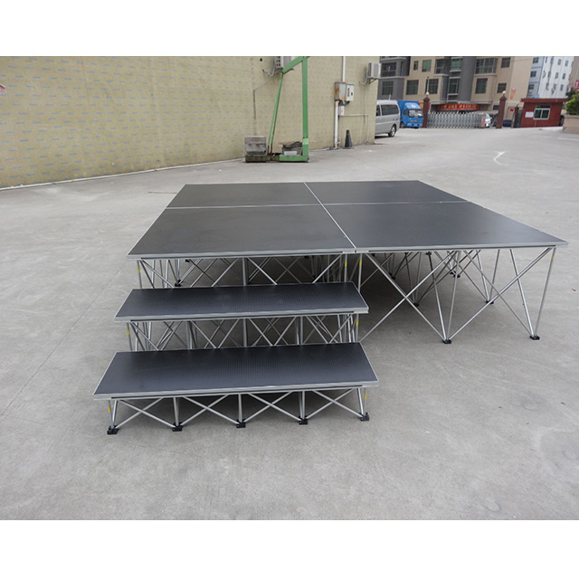 Lightweight Industrial Modular Portable Folding Spider Stage System for School
