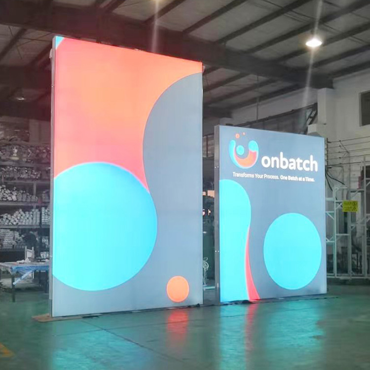  Free Standing SEG Fabric Display Lightbox for Brand Retails Shop 